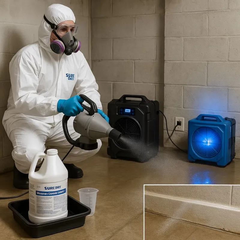 Sanitization and Odor Removal process in Dundas, MN