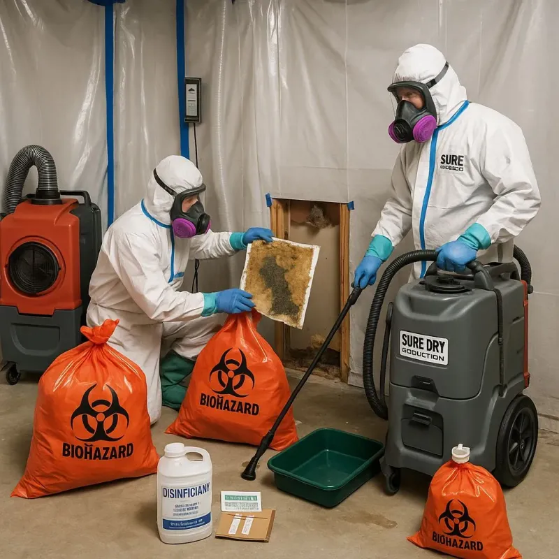 Contaminated Water Handling Protocols process in Dundas, MN